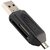 Oxza USB 2.0 + Micro USB OTG SD T-Flash Adapter for Cell Phone PC Card Reader  (Black)
