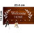 Studio Shubham Welcome home wooden key holder(23.4cmx12.8cmx3cm)