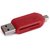 Oxza USB 2.0 + Micro USB OTG SD T-Flash Adapter for Cell Phone PC Card Reader  (Red)
