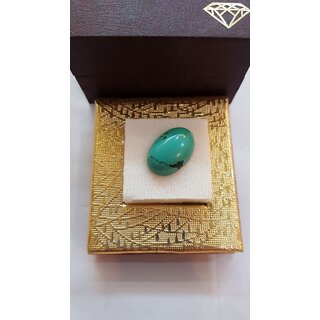                       Natural Firoza Tuequoise stone 9.00 carat or 10.00 ratti original  unheated certified stone Jaipur Gemstone                                              