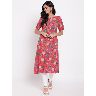 rayon long kurtis online