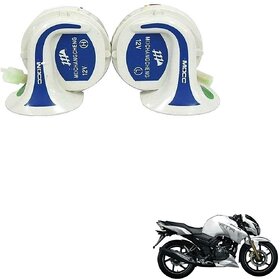 Auto Addict Mocc Bike And Scooty 18 in 1 Digital Tone Magic Horn Set of 2 Pcs. TVS Apache RTR 180