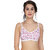 RFW Women's Cotton Casual Full Coverage Non Padded Non-Wired  Printed Bra Pink Colour