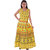 AZAD DYEING Cotton Women's Maxi Long Dress Jaipuri Printed Casual Sleeveless Dresses