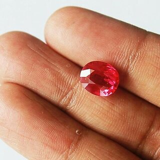                       7.25 ratti Ruby Stone natural Manik Lab certified  100 original stone Jaipur Gemstone                                              