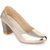 Sapatos Women Gold Block Heels