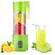 USB Personal Portable Blender Bottle Juicer, Personal Size Rechargeable Juice Blender And Mixer, 380Ml