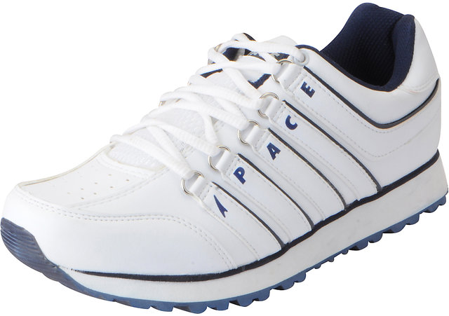 Lakhani white sports windhaven shoes