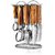 Unv Galaxy Stainless Steel Cutlery Set, 25-Pieces, Brown