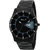 Evelyn Black Dial Analog Sports Watch for Men Boys  Black Stainless Steel Casual Stylish