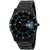 Evelyn Black Dial Analog Sports Watch for Men Boys  Black Stainless Steel Casual Stylish