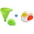 Skycandle Silicone Collapsible Kitchen Funnel and Corn Kernel Stripper Peeler Cutter Seeds Remover (Multicolor)