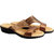 Dr.Scholls Women's Brown Leather House and Daily Wear Wedge Slippers