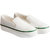 Fausto Women's White Green Trendy Loafers