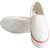 Fausto Women's White Red Trendy Loafers