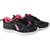 Lakhani Pace Energy Women's Black Pink Mesh Sports Running Shoes