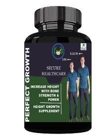 Secure Healthcare Perfect Growth  Height Growth Height Increase Vanilla Flavour Powder 50 gm