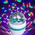 Laser light colourful disco bulb rotate 360