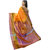 Indians Boutique's Pure Silk Saree (Orange)
