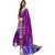 Indians Boutique's Pure Silk Saree (Purple)