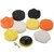 DIY Crafts Polishing Pads Sponge Woolen Polishing Waxing Buffing Pads Kit Auto Car with M10 Drill Adapter -3 Inch(Pack of 9)
