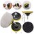 DIY Crafts Polishing Pads Sponge Woolen Polishing Waxing Buffing Pads Kit Auto Car with M10 Drill Adapter -3 Inch(Pack of 9)