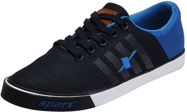 sparx blue casual shoes