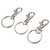 DIY Crafts 12pc Swivel Clips Lobster Clasp Snap Hooks Trigger Bag Ring Keychain