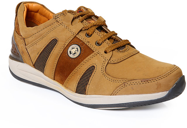 red chief rust casual shoes