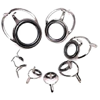 Buy Fishing Rod Guides Top Ring Set Raft Fishing Repair Accessories 7 ...