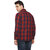 Campus Sutra Men's Red Checks Casual Shirts