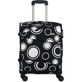 Timus Indigo Spinner Black Expandable Cabin Luggage 20 inch