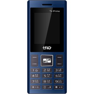 Trio T4 Prime Dual Sim, 1.8 Inch, 1000 Mah Battery, Wireless FM, Blue Black