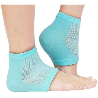 1 pair Heel Pain Relief Silicon Gel Heel Socks