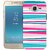 Ezellohub Blue & Pink Printed Hard Silicone Mobile Back Cover Case For Samsung J2 pro .