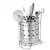 Stainless Steel Silver Spoon Stand/Cutlery Holder with stand