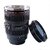 TAGORE Lens Emulation Camera Mug Cup hot/Cold Tea/Coffee/Cold Drinks with Lid