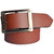 Sunshopping Mens Brown Formal Belt with Black Leatherite Wallet (Combo)