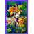 Radha Krishna Beautiful Wallpaper Sticker (12 X 18 Inch) Purple