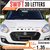 SWIFT Combo Sticker set for Maruti Suzuki Swift Front Hood  Rear Bumper  BLACK