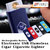 ESHOPGLEE Rechargeable USB Flameless, Windproof, Electronic Cigarete Lighter FREE PLAYING CARDS