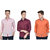 Mark pollo Men's Combo pack of 3 Shirts(SHIRT COMBO-14)