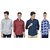 Mark pollo Men's Combo pack of 4 Shirts(SHIRT COMBO-21)