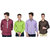 Mark pollo Men's Combo pack of 4 Shirts(SHIRT COMBO-26)