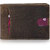 POLLSTAR RFID Blocking Genuine Leather Slim Minimalist Mini Wallet (WL703BN)