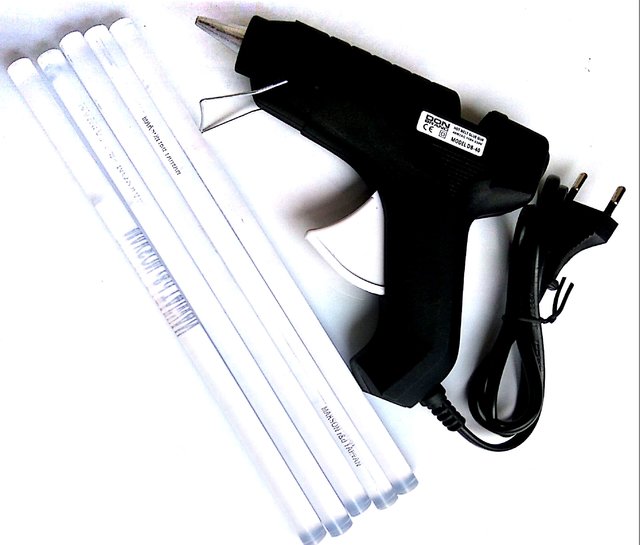 black hot glue sticks