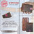 POLLSTAR Ultra Slim Genuine Leather Wallet Minimalist Card Wallet for Men with Gift Box (WL703BN)