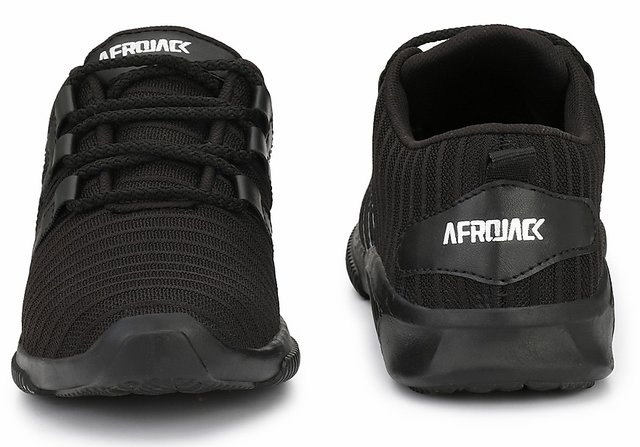 afrojack sneakers black casual shoes