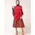 Aiyra Women's Red Ponchos & Capes