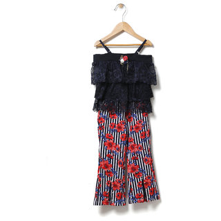 Buy Girls Party Smart Cute Twin Set Top And Plazo Set Online 1199 From Shopclues